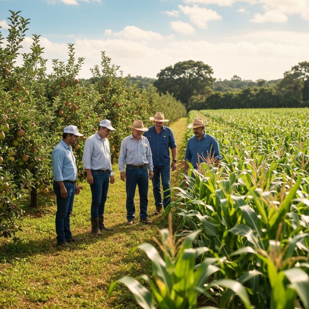 Operação agrícola da Bortolon